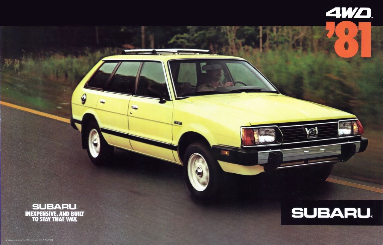 Subaru legacy 1980